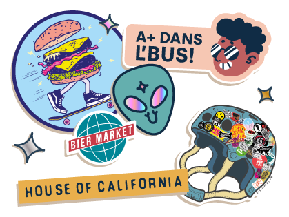 U-stickers - Impression de stickers, autocollants et adhésifs personnalisés